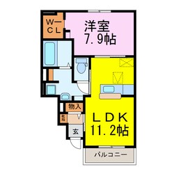 カルム　スクエア　Ⅱの物件間取画像